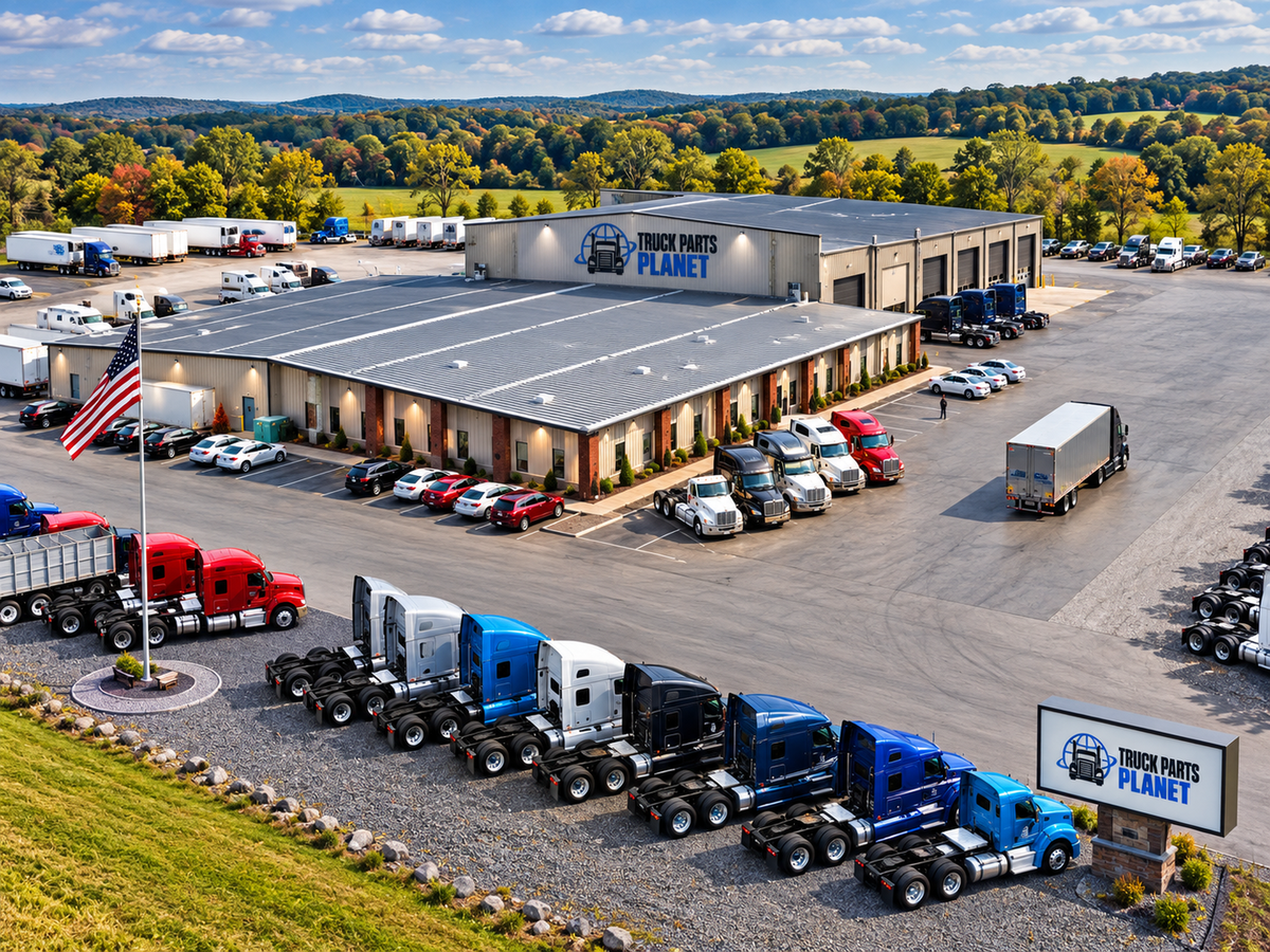 TRUCK PARTS PLANET warehouse and fleet yard