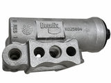 Opposite side view of the Bendix air brake governor housing, highlighting the stamped part number K025894, the "B RES 1" port marking, and a date code dial. Code: 8167476.