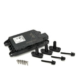 Overview of the Bendix K096653H001 kit showing the identification labels on the casing and neatly separated installation fasteners.