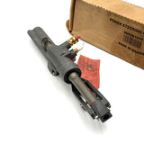 High-angle longitudinal perspective of the 8M0063382 actuator rod and end mounting linkage.