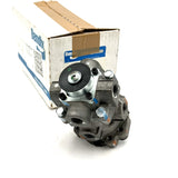 Top-down angle of the 286171N brake valve showing the circular black rubber cap configuration.