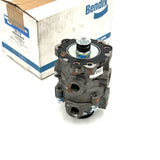 Bottom view of the Bendix 286171N unit featuring the spring assembly and a barcode sticker.