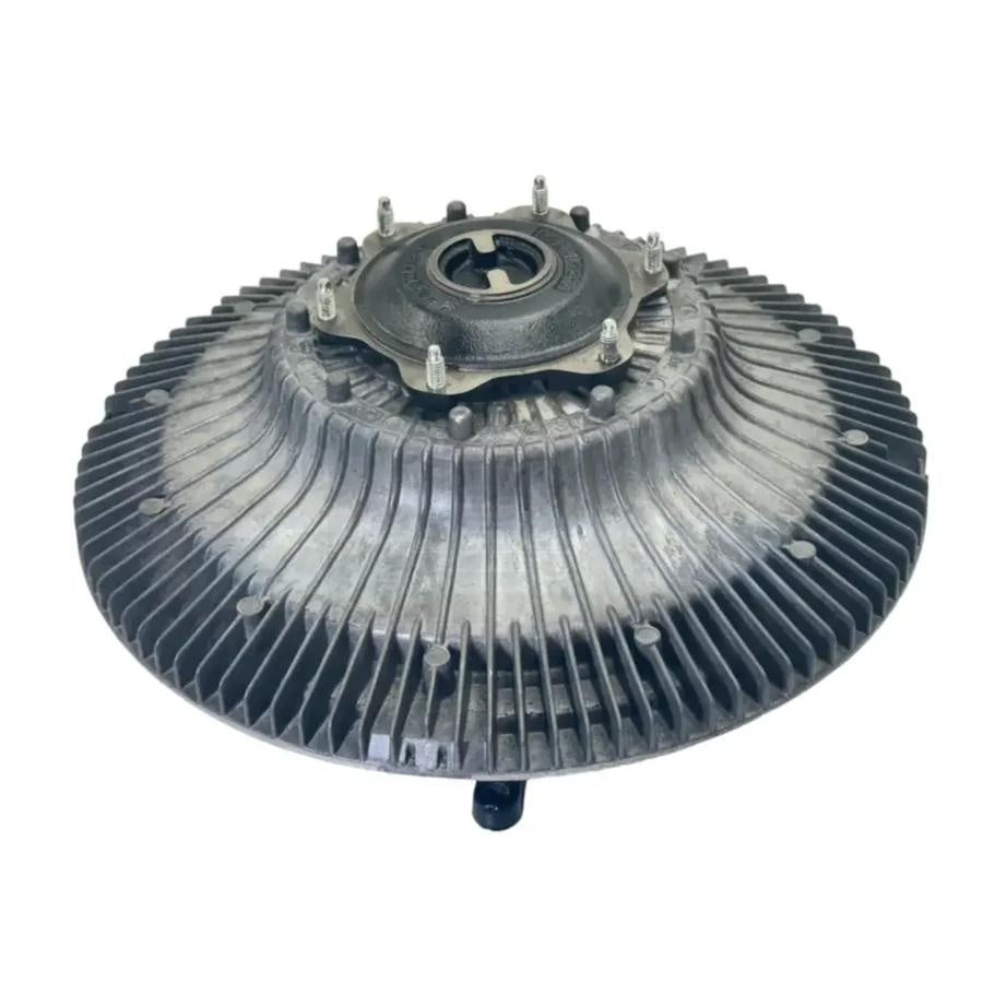 Top view of the 85147373 fan clutch housing with mounting studs.