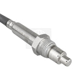 Detailed macro shot of the NGK sensor probe end connected to the 22303391 unit, showing the threaded body and precision gas sampling holes.
