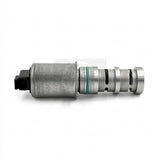 Profile view of the 23013323 control valve, showing the connector on the left and metal grooves on the right.