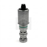 Upright view of the 23013323 actuator solenoid, emphasizing the upper housing and stacked seal design.