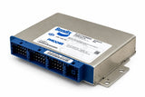 Genuine Bendix K141742R000 EC80ATC truck ABS controller showing blue multi-pin connector ports, code 85137076.